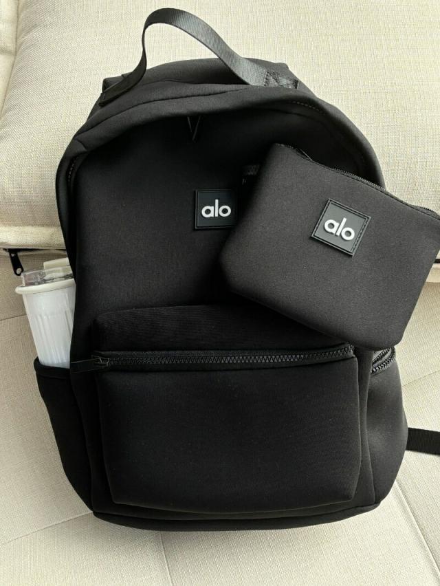 Alo yoga ヨガバックリュック lululemon - alo yoga リュック バック バッグ ルルレモン ヨガ